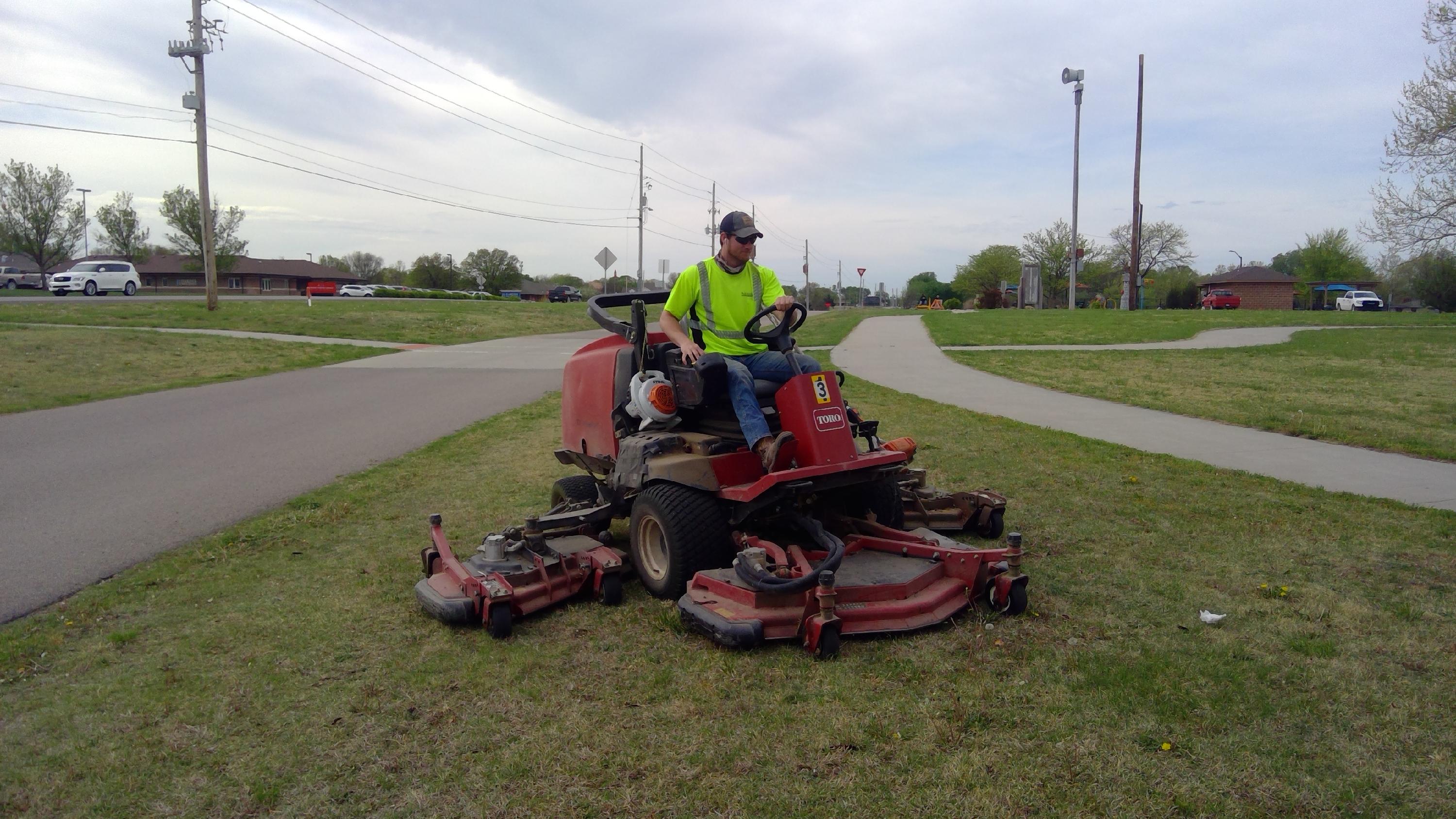 Alex Clausing on Mower - Parks